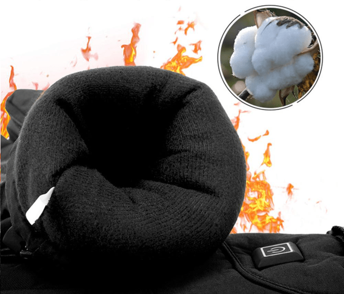 Unisex Heated Gloves with Rechargeable Battery and Touchscreen Control