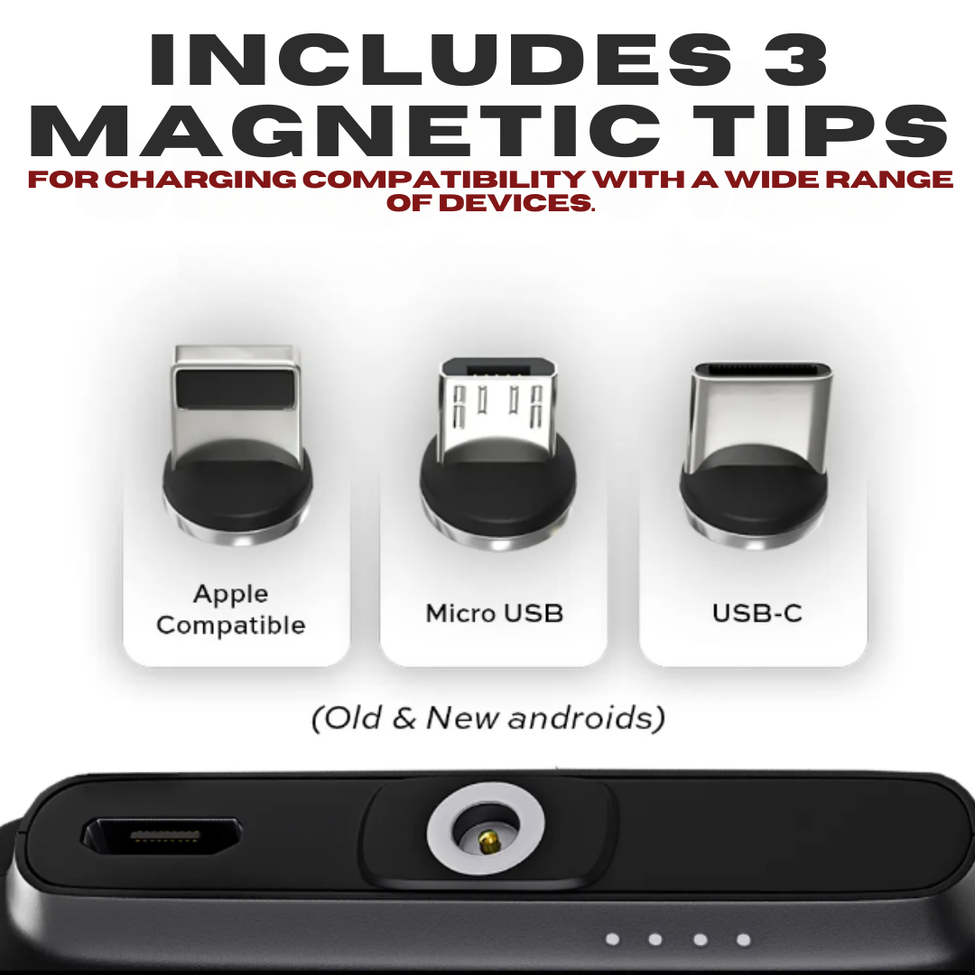 Universal Magnetic Mini Power Bank Portable Charger
