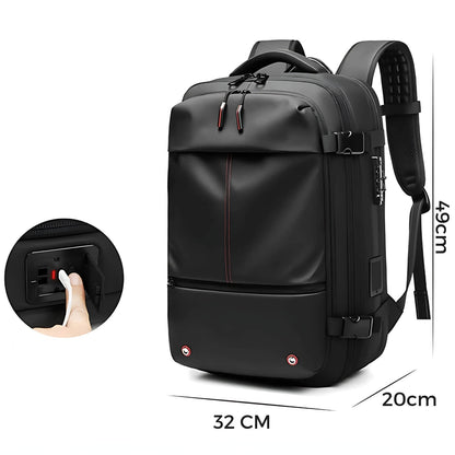 VacuPro Compression Travel Backpack with Built In Vacuum System