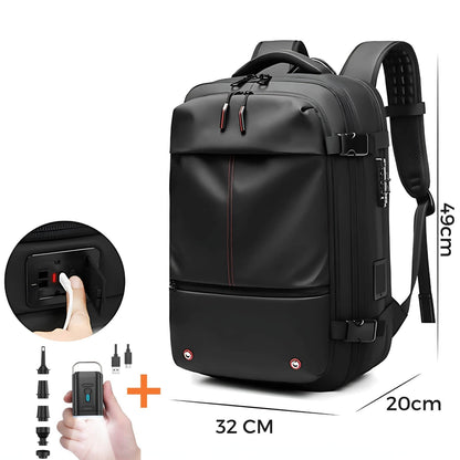 VacuPro Compression Travel Backpack with Built In Vacuum System