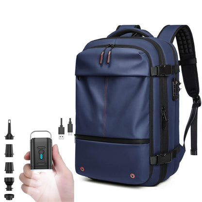 VacuPro Compression Travel Backpack with Built In Vacuum System