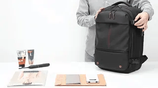 VacuPro Compression Travel Backpack with Built In Vacuum System
