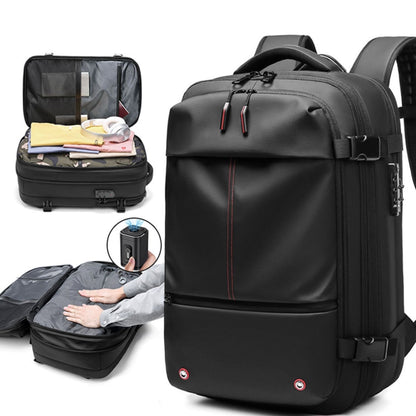 VacuPro Compression Travel Backpack with Built In Vacuum System