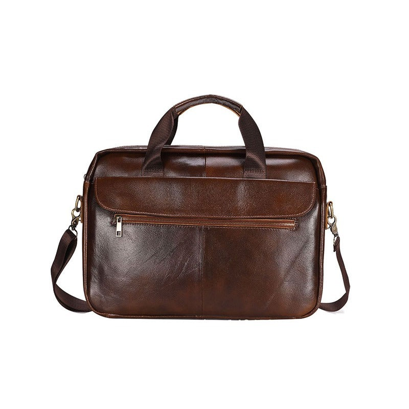 Ventolini Genuine Leather Men's Shoulder Bag Adjustable Crossbody