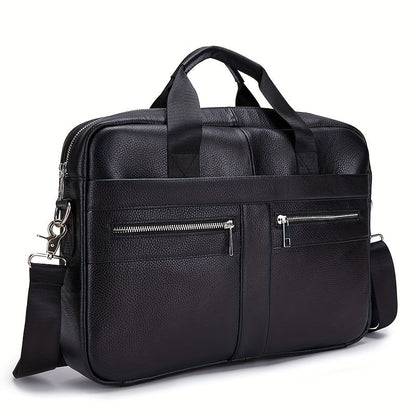Ventolini Genuine Leather Men's Shoulder Bag Adjustable Crossbody