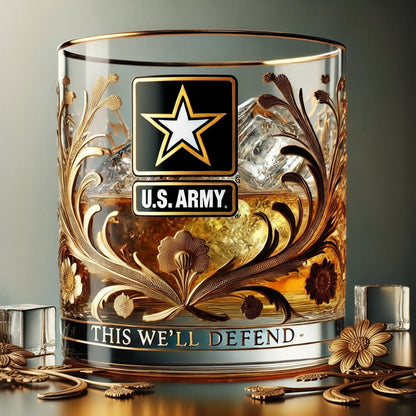 Glazen herdenkingsdecoratie voor veteranen, gegraveerd eerbetoon, decoratieve display