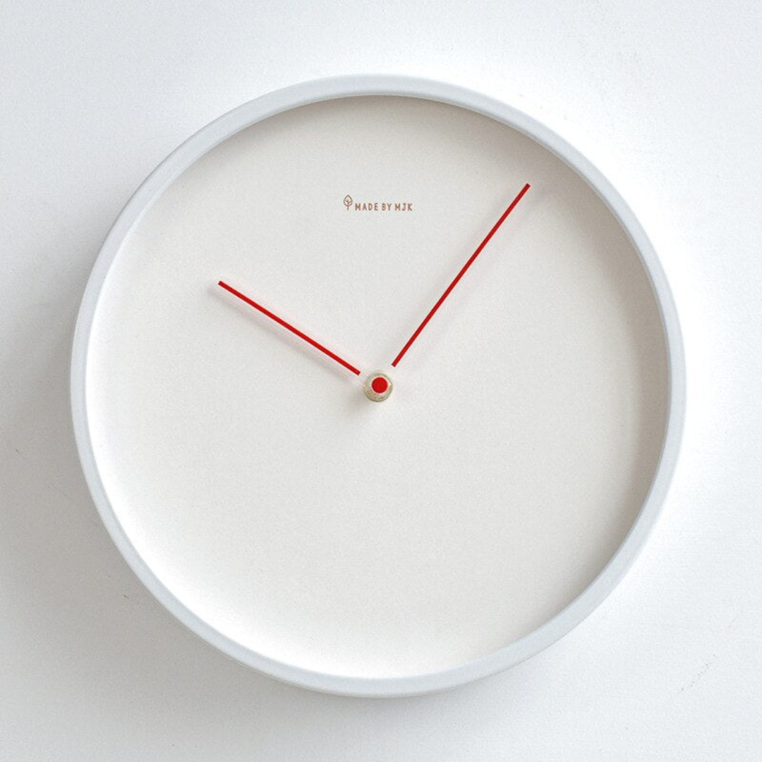 Veyra Minimalist Scandinavian Wall Clock Modern Nordic Design