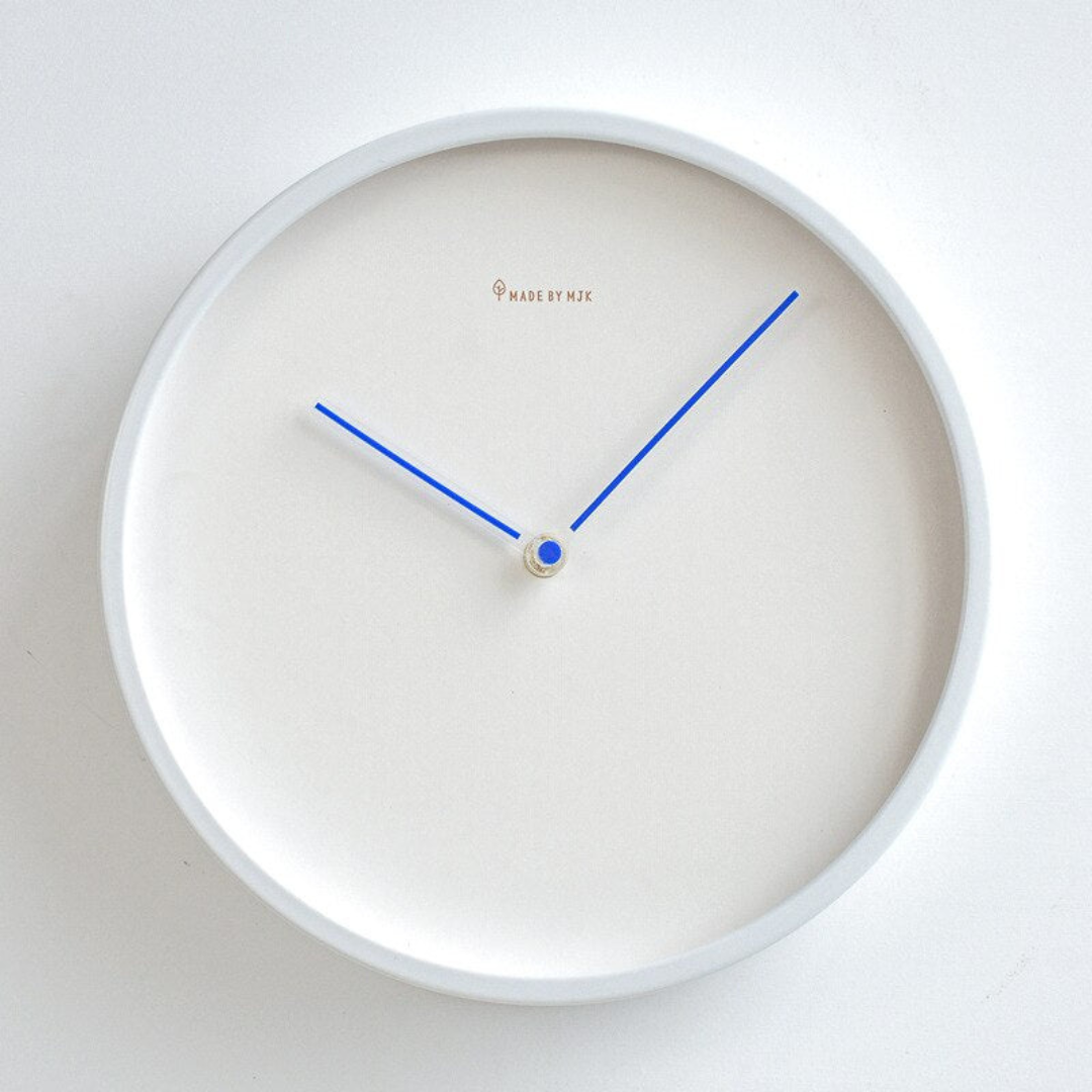 Veyra Minimalist Scandinavian Wall Clock Modern Nordic Design