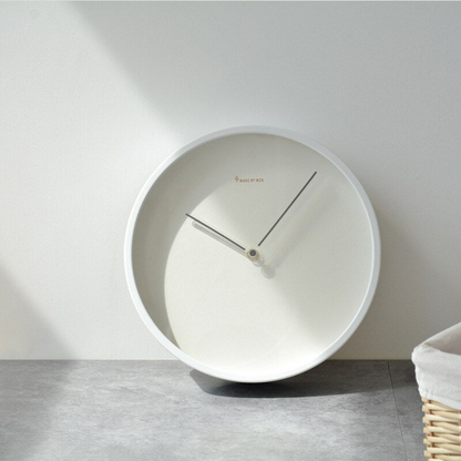 Veyra Minimalist Scandinavian Wall Clock Modern Nordic Design