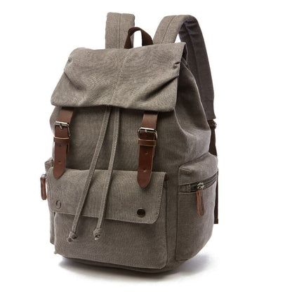 Vintage Canvas Backpack Large Capacity Everyday Rucksack