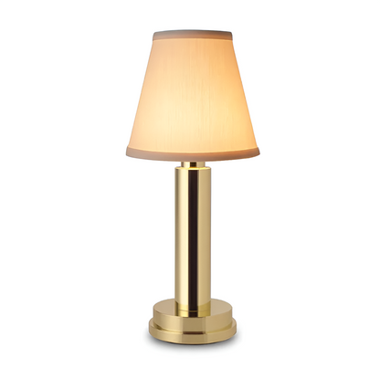 Vintage Flare Dimmable Table Lamp with Fabric Shade