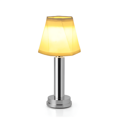 Vintage Flare Dimmable Table Lamp with Fabric Shade
