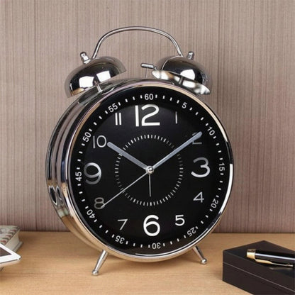 Vintage metalen dubbele belwekker luid retro voor naast het bed