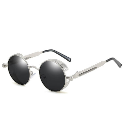 Vintage Polarised Sunglasses with Alloy Frame and UV400 Lenses