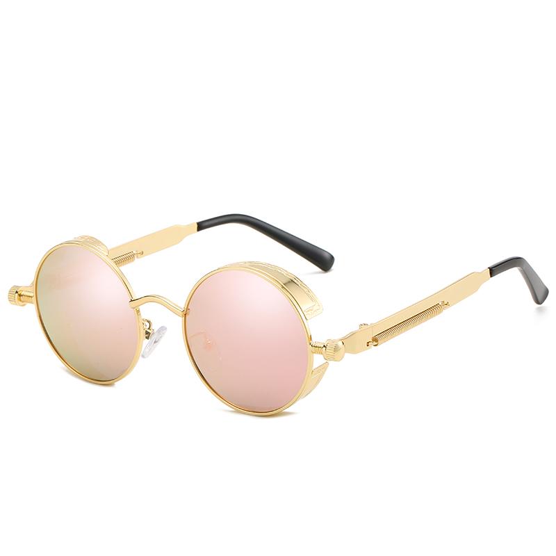 Vintage Polarised Sunglasses with Alloy Frame and UV400 Lenses