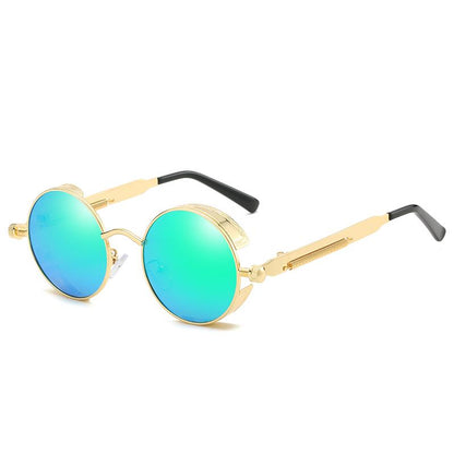 Vintage Polarised Sunglasses with Alloy Frame and UV400 Lenses
