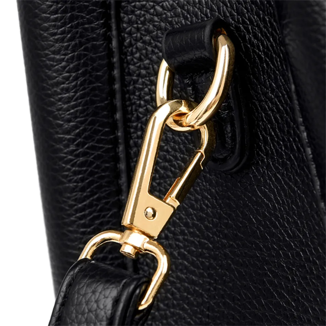 Vivian Luxury Shoulder Bag with Crossbody Strap