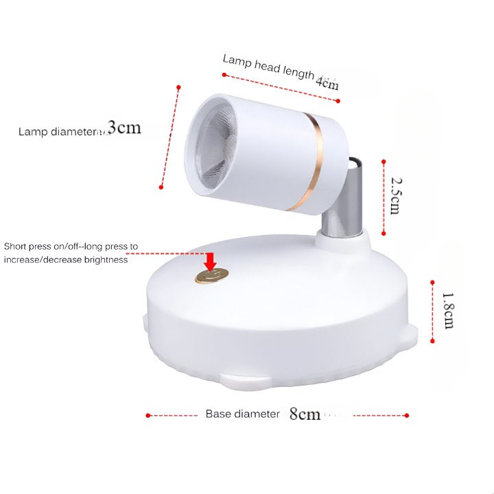 VividBeam Mini LED Spotlight Wireless Dimmable Accent Light