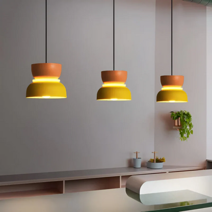 VividGlow Macaron LED Pendant Light with Colourful Modern Design for Stylish Ambient Lighting