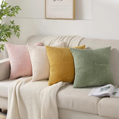 Volyx Plush Decorative Cushion Luxury Sofa Pillow