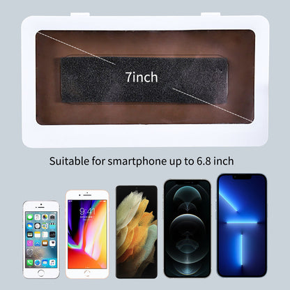 Wall-Mounted Shower Phone Holder with Self-Adhesive Mount
