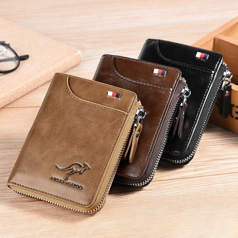 WalletPro Genuine Leather RFID Blocking Wallet for Men