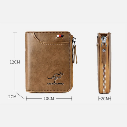 WalletPro Genuine Leather RFID Blocking Wallet for Men