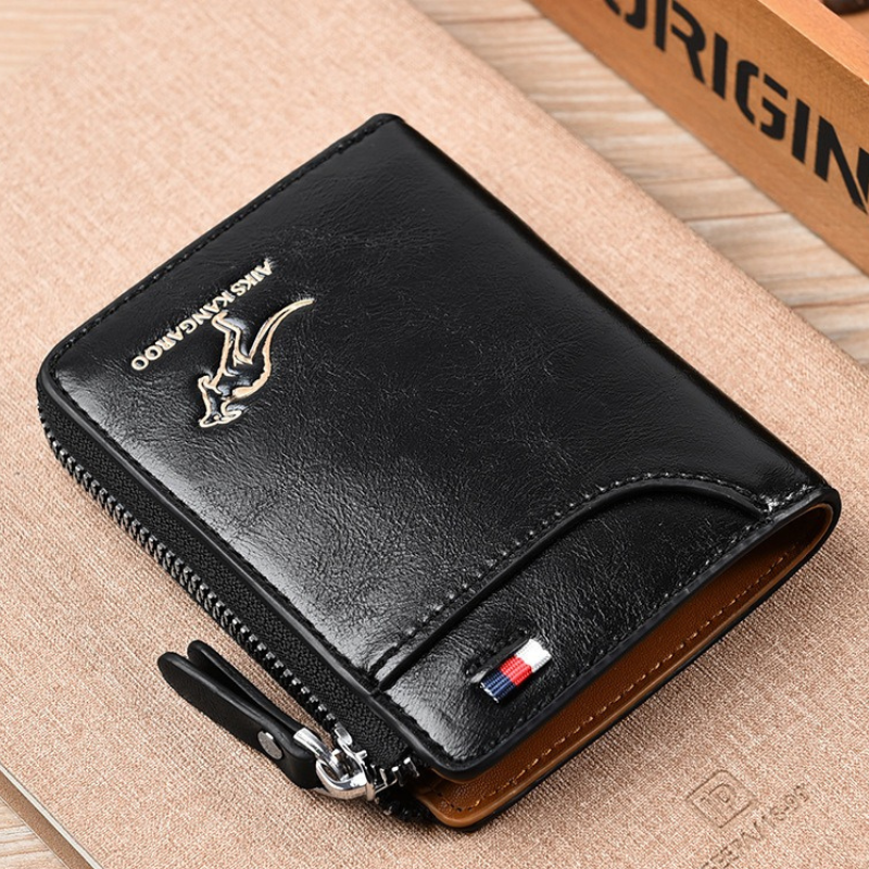 WalletPro Genuine Leather RFID Blocking Wallet for Men