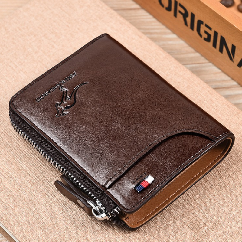 WalletPro Genuine Leather RFID Blocking Wallet for Men