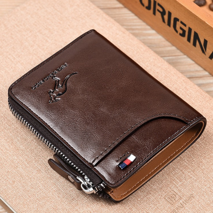 WalletPro Genuine Leather RFID Blocking Wallet for Men