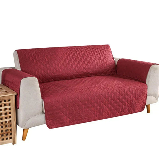 Water-Repellent Sofa Protector with Anti-Slip Base and Padded Comfort