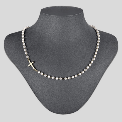 Collier à chaîne dorée résistant à l’eau pour un style superposé au quotidien