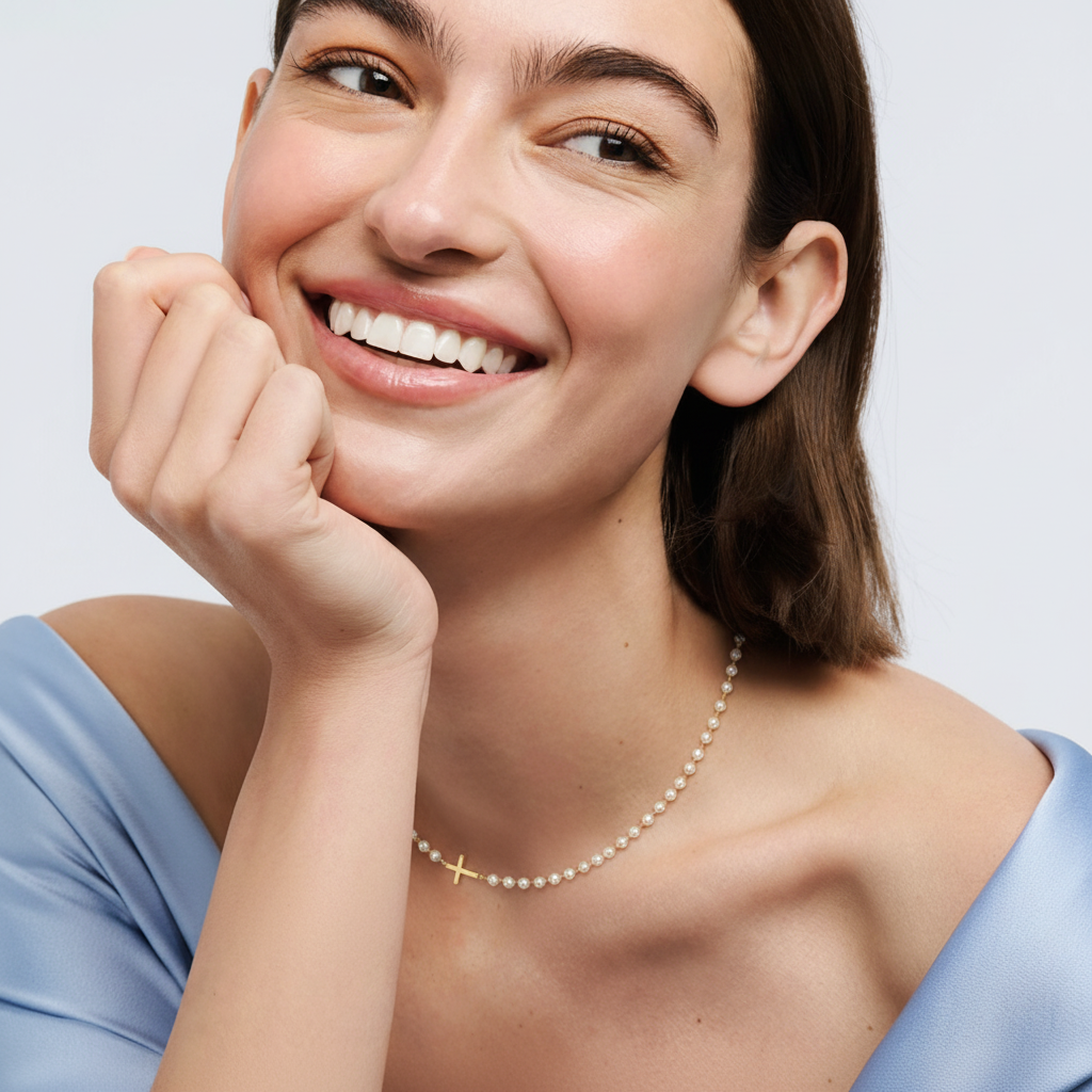 Collier à chaîne dorée résistant à l’eau pour un style superposé au quotidien
