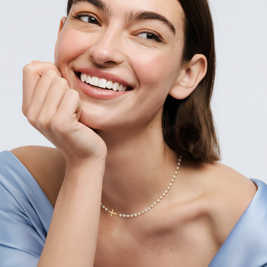 Water Resistant Gold Chain Necklace for Everyday Layered Style