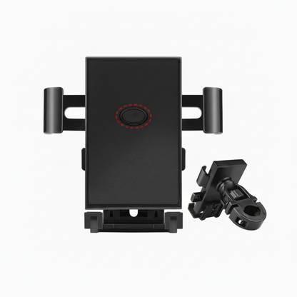 Supporto impermeabile per telefono da bici, rotazione a 360°, supporto per manubrio con protezione touchscreen