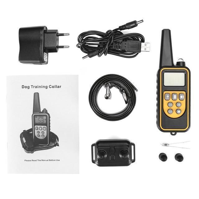 Waterproof Dog Training Collar with Remote Adjustable Training Modes Long Range Control