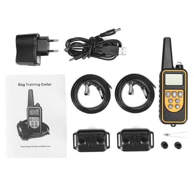 Waterproof Dog Training Collar with Remote Adjustable Training Modes Long Range Control