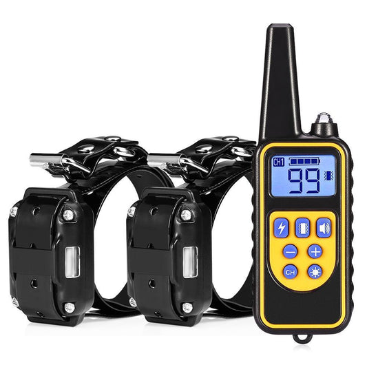 Waterproof Dog Training Collar with Remote Adjustable Training Modes Long Range Control