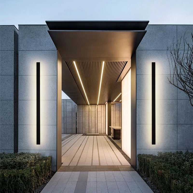 Waterproof LED Outdoor Wall Light – Modern Minimalist Exterior Lamp