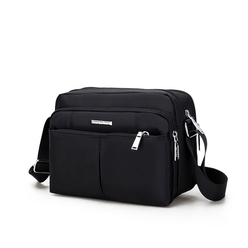 Waterproof Multi Pocket Messenger Bag with Adjustable Shoulder Strap
