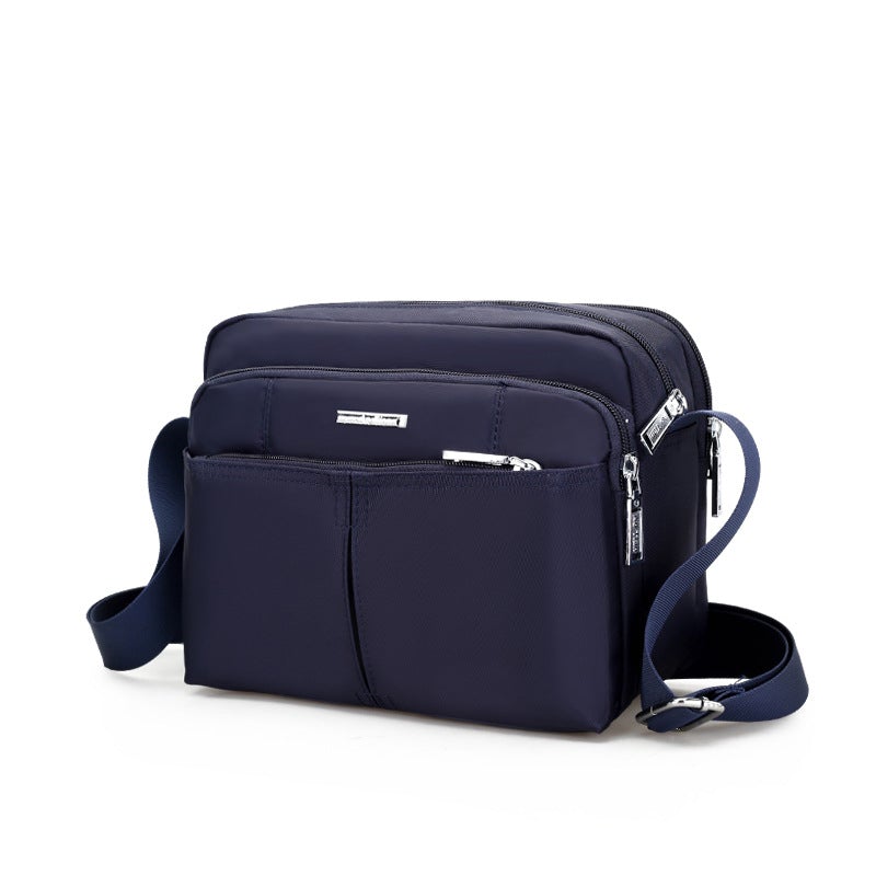 Waterproof Multi Pocket Messenger Bag with Adjustable Shoulder Strap