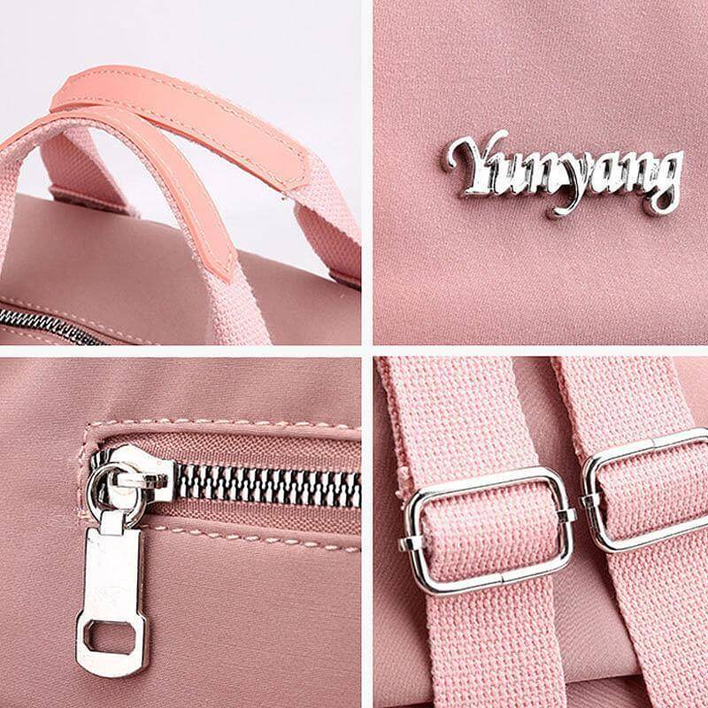 Waterproof Multifunction Backpack with USB Charging Port Durable Travel Work School Bag