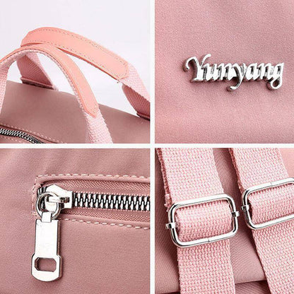 Waterproof Multifunction Backpack with USB Charging Port Durable Travel Work School Bag