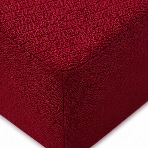 Waterproof Stretch Dining Chair Seat Cover with Jacquard Fabric