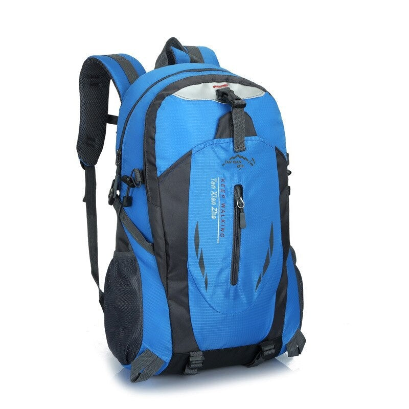 Waterproof Travel Backpack with 50L Capacity and Adjustable Straps