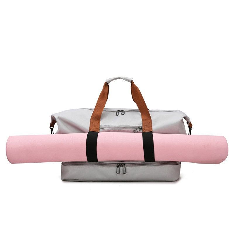 Waterproof Travel and Sports Duffel Bag Spacious Gym and Weekend Carryall