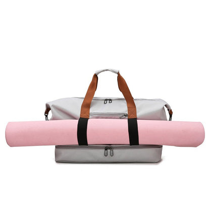 Waterproof Travel and Sports Duffel Bag Spacious Gym and Weekend Carryall