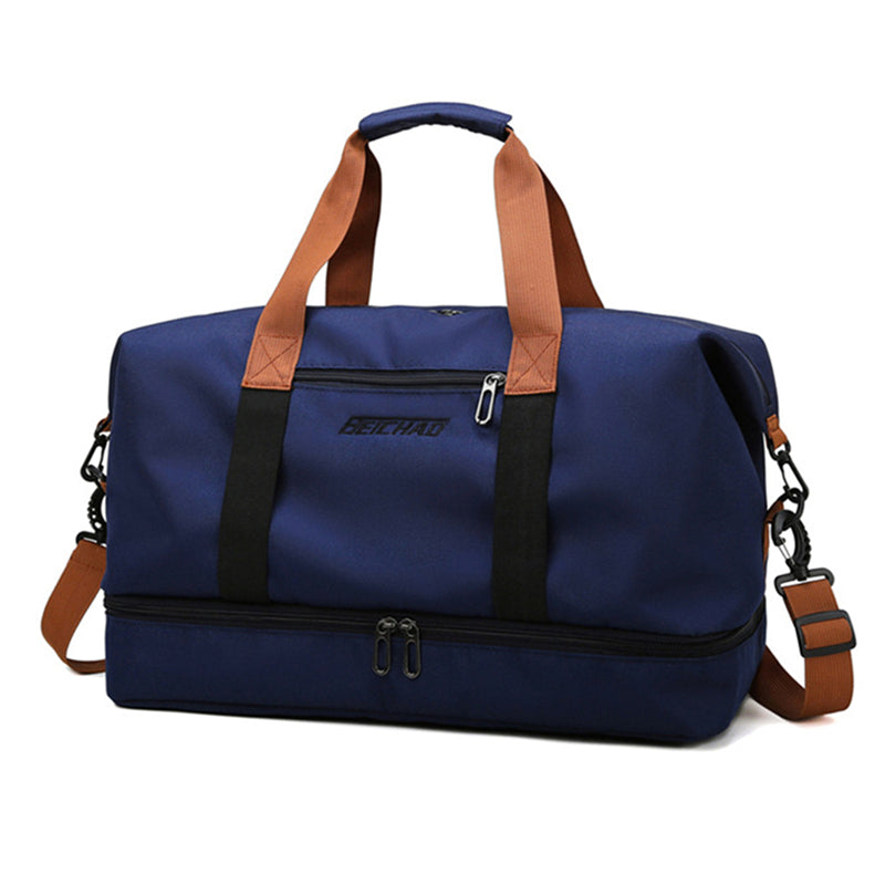 Waterproof Travel and Sports Duffel Bag Spacious Gym and Weekend Carryall