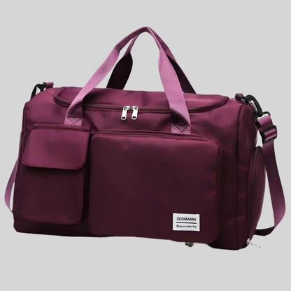 Waterproof Weekend Bag with Shoe Compartment