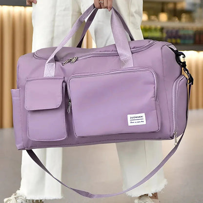 Waterproof Weekend Bag with Shoe Compartment